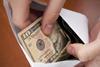 Money in an envelope