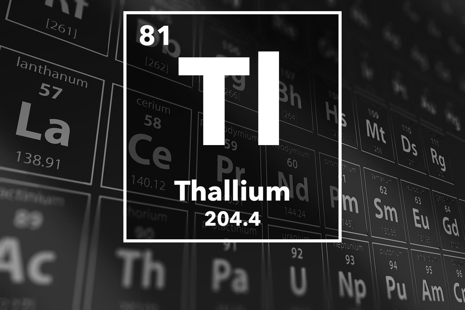 | Podcast Thallium | Chemistry World