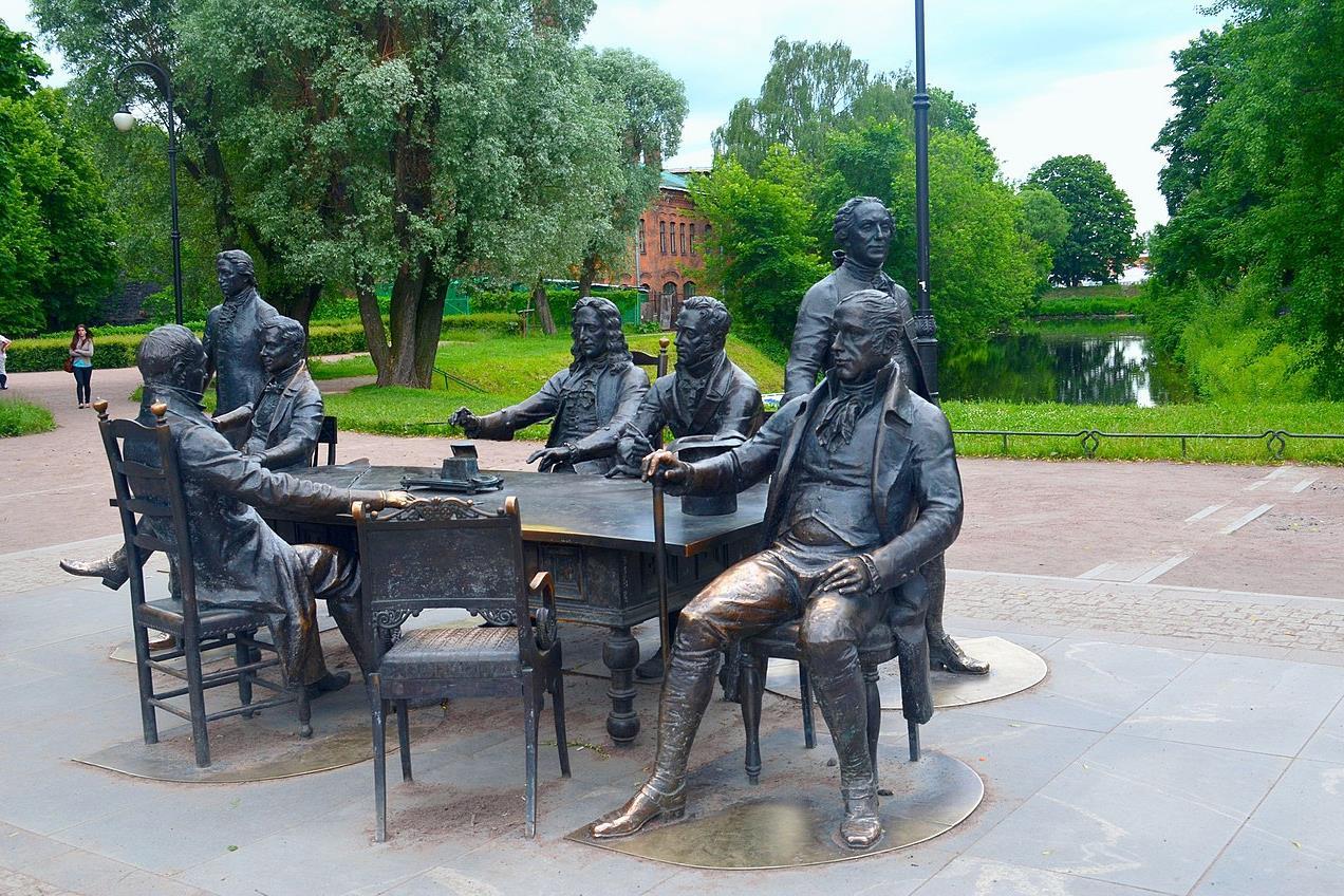 In St. Petersburg, the sculptor confused the French architect with the Scottish chemist 16 In St. Petersburg, the sculptor confused the French architect with the Scottish chemist 5