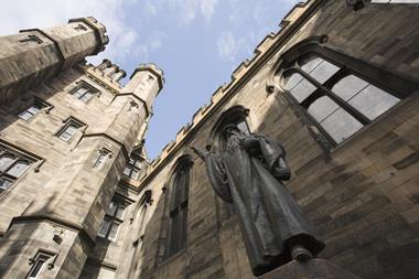 Edinburgh University, Scotland, NIB