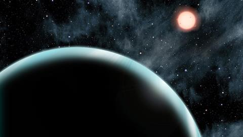 Warm Neptune Has a Primitive Atmosphere of Hydrogen & Helium