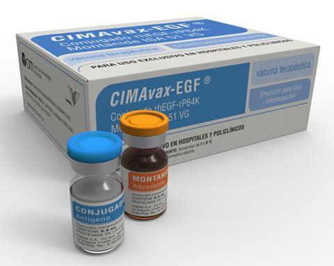 CimaVax-EGF vaccines