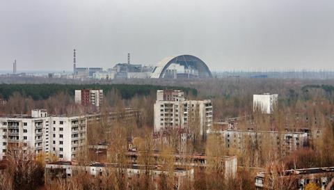 Chernobyl ruins