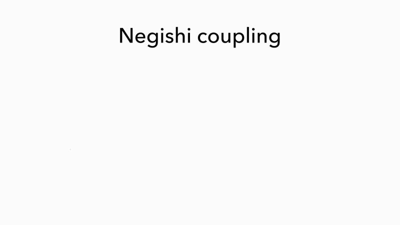 Negishi coupling gif